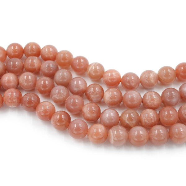 Sunstone strands round shape size 12mm
