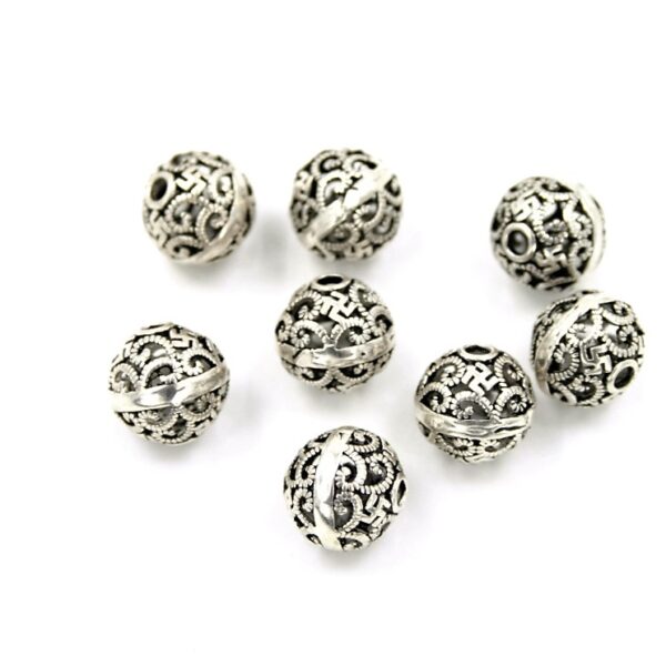 Silver 925 ball spacer size 12mm