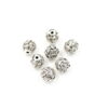 Silver 925 olive spacer elements size 10x9mm
