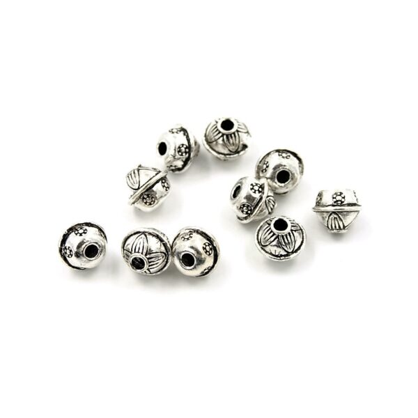 Silver 925 spacer elements bottle shape size 10x8mm