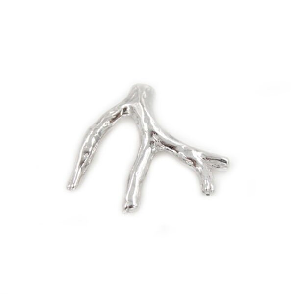 Sterling Silver spacer elements coral branch shape +/- 2.2Gr