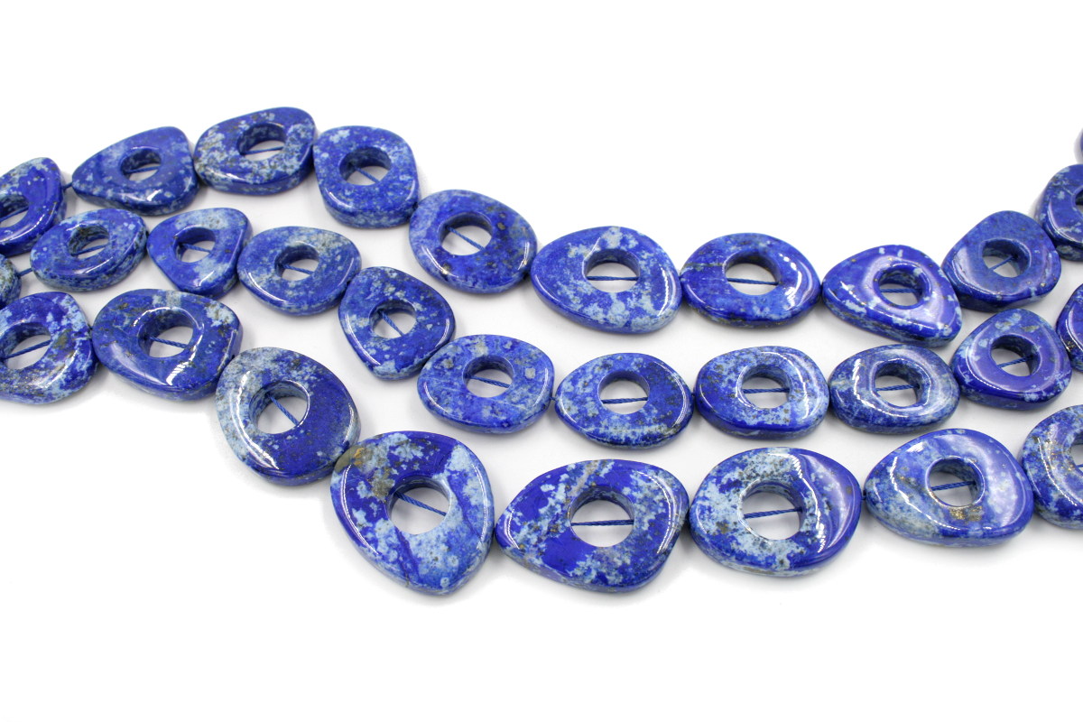 Lapis strands irregular frame shape various size