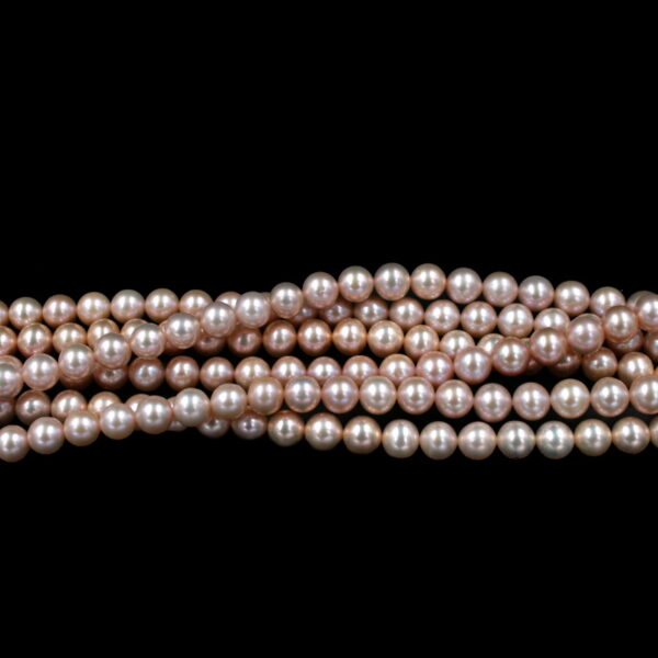 Perle d'acqua Dolce fili round 7½-8mm - Naturali