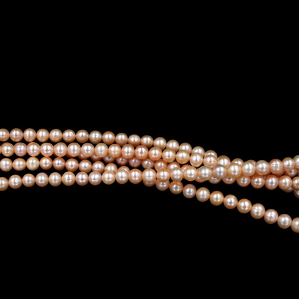 Perle d'acqua Dolce fili round 6½-7mm - Color Naturale