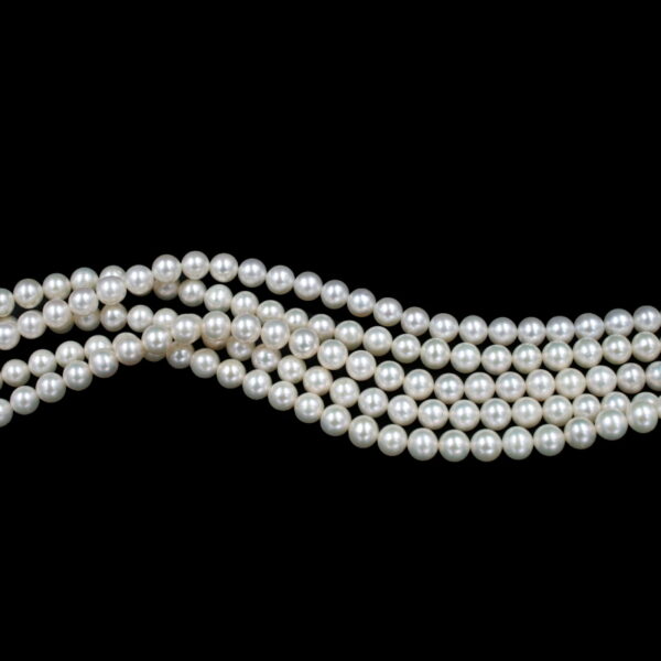 Perle d'acqua Dolce fili round 6-6½mm