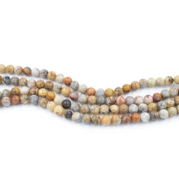 Agata Crazy Lace fili tondi 6mm a 8mm