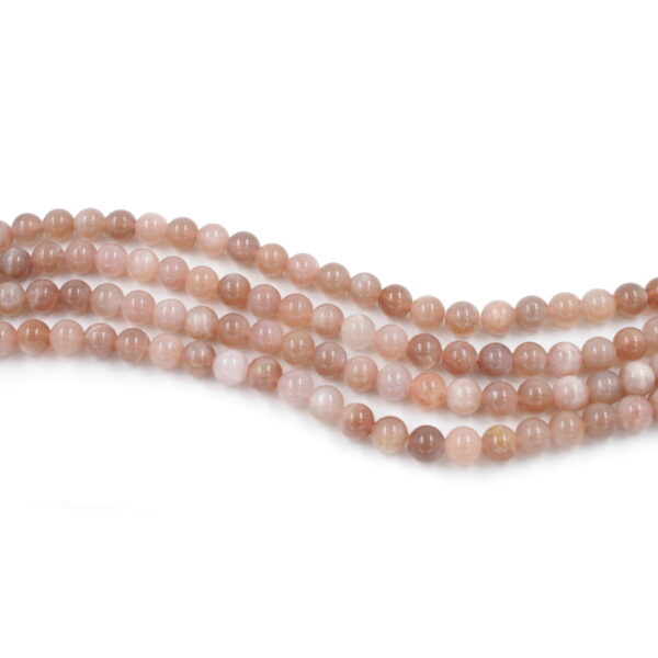 Sunstone strands round shape size 8mm