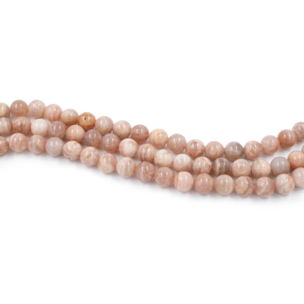 Sunstone strands round shape size 10mm