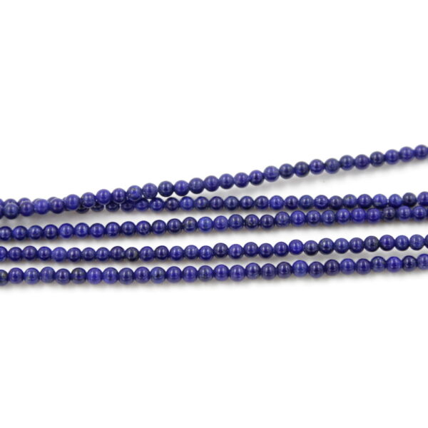 Lapis strands round shape size 2,5mm