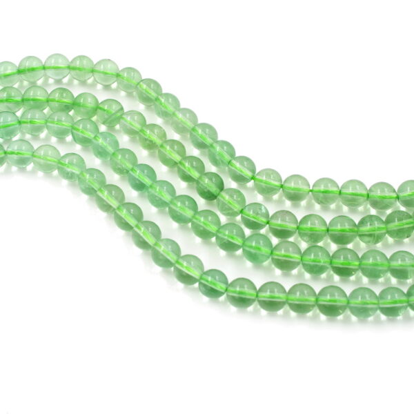 Fluorite strands round shape size 8mm