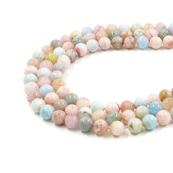 Beryl strands round shape size 12mm - A Quality