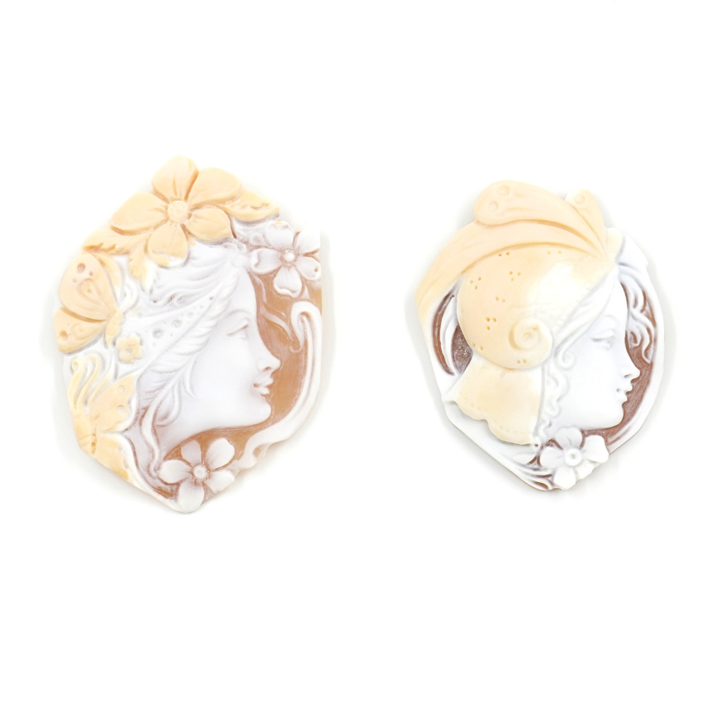 Cameos Sardonic handmade engraved 65-60mm - Image 2