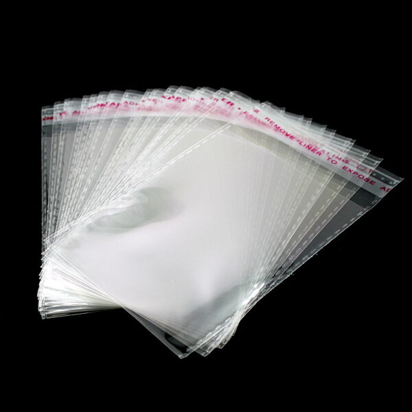 Adesive Plastic Bags size 11x8cm - 200pcs Pack