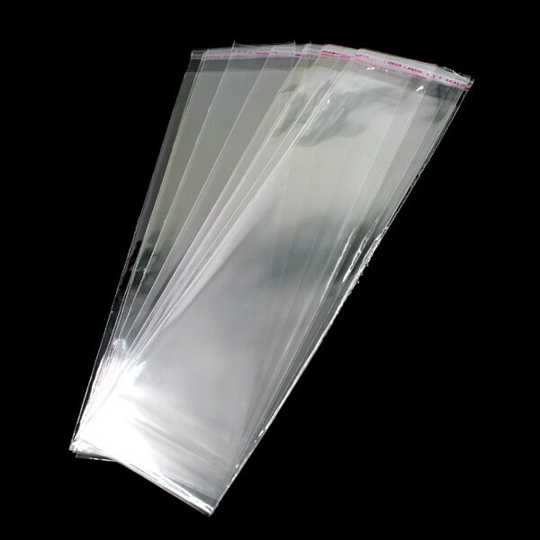 Adesive Plastic Bags size 25x7cm - 200pcs Pack