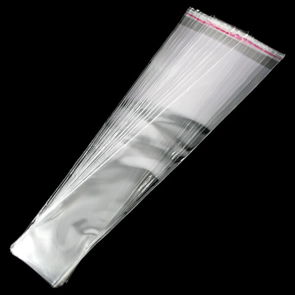 Adesive Plastic Bags size 25x4cm - 200pcs Pack