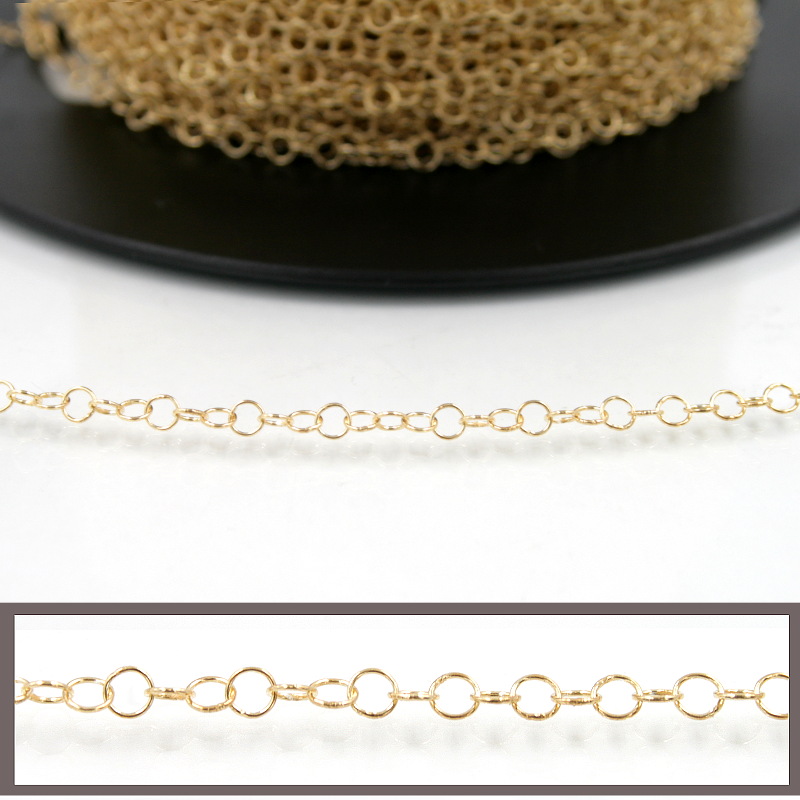 Sterling Silver Giotto chain diameter ring 3,50mm