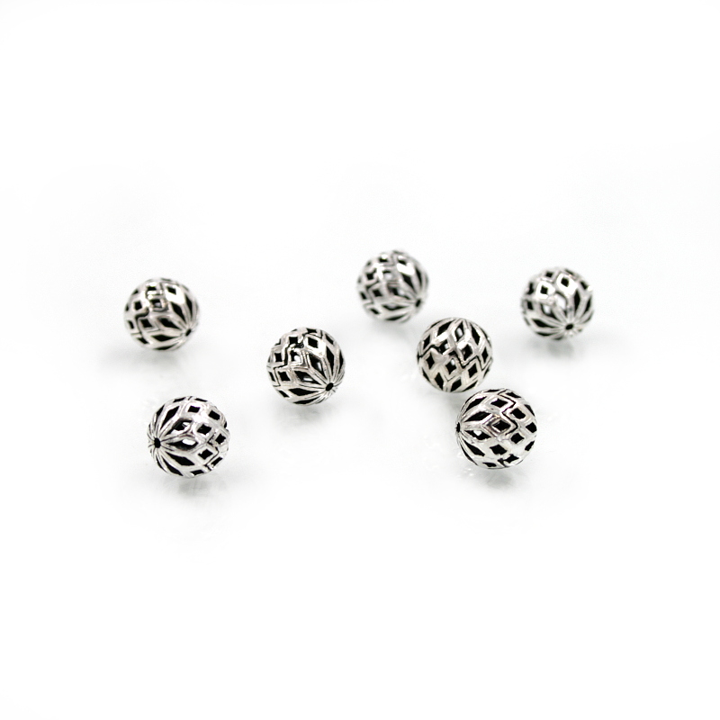 Argento 925‰ distanziatori sfere 10mm