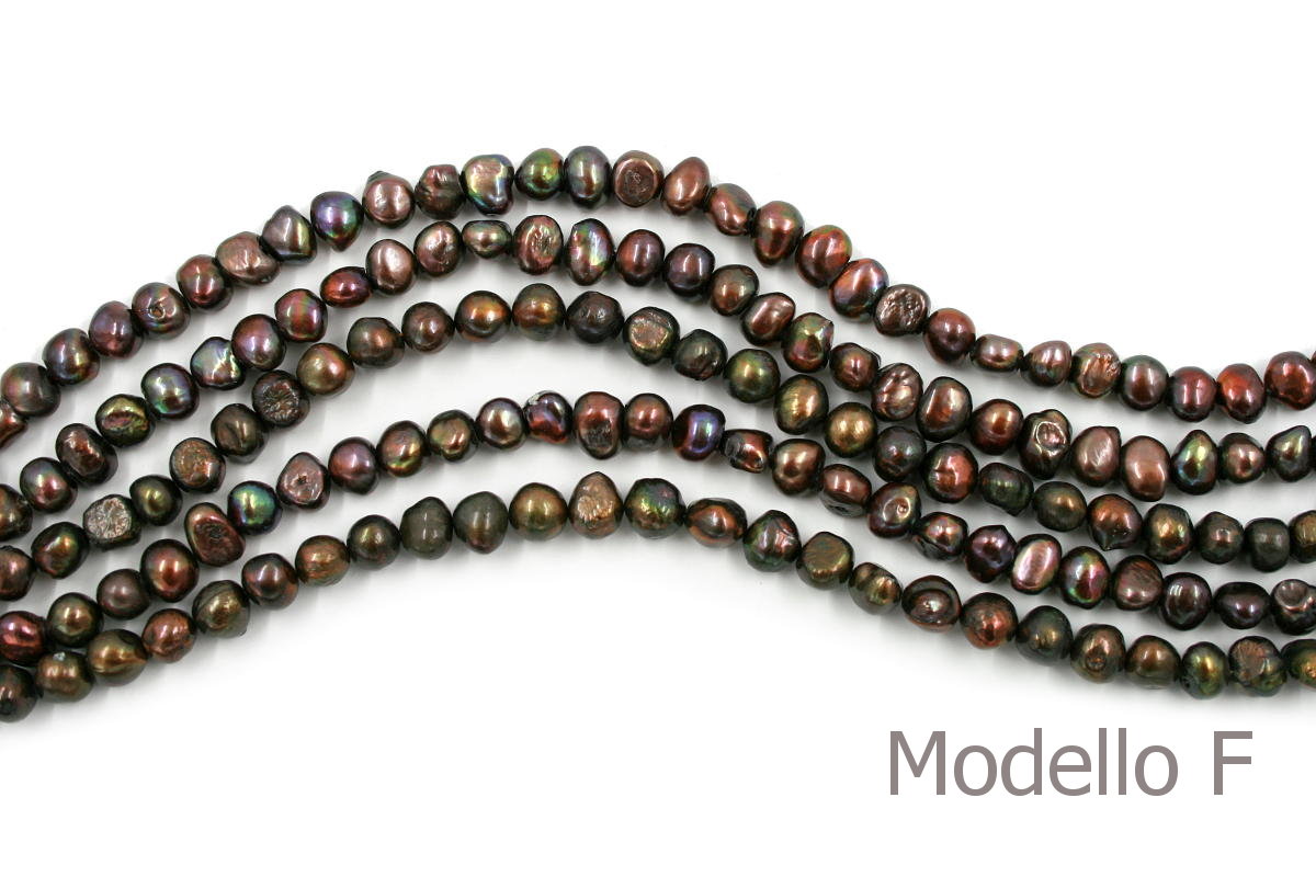 Fresh Water Pearls strands baroque shape ~10-11mm – Various Color - Image 3