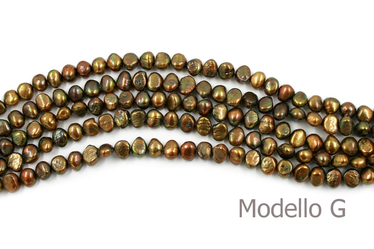 Fresh Water Pearls strands baroque shape ~10-11mm – Various Color - Image 4