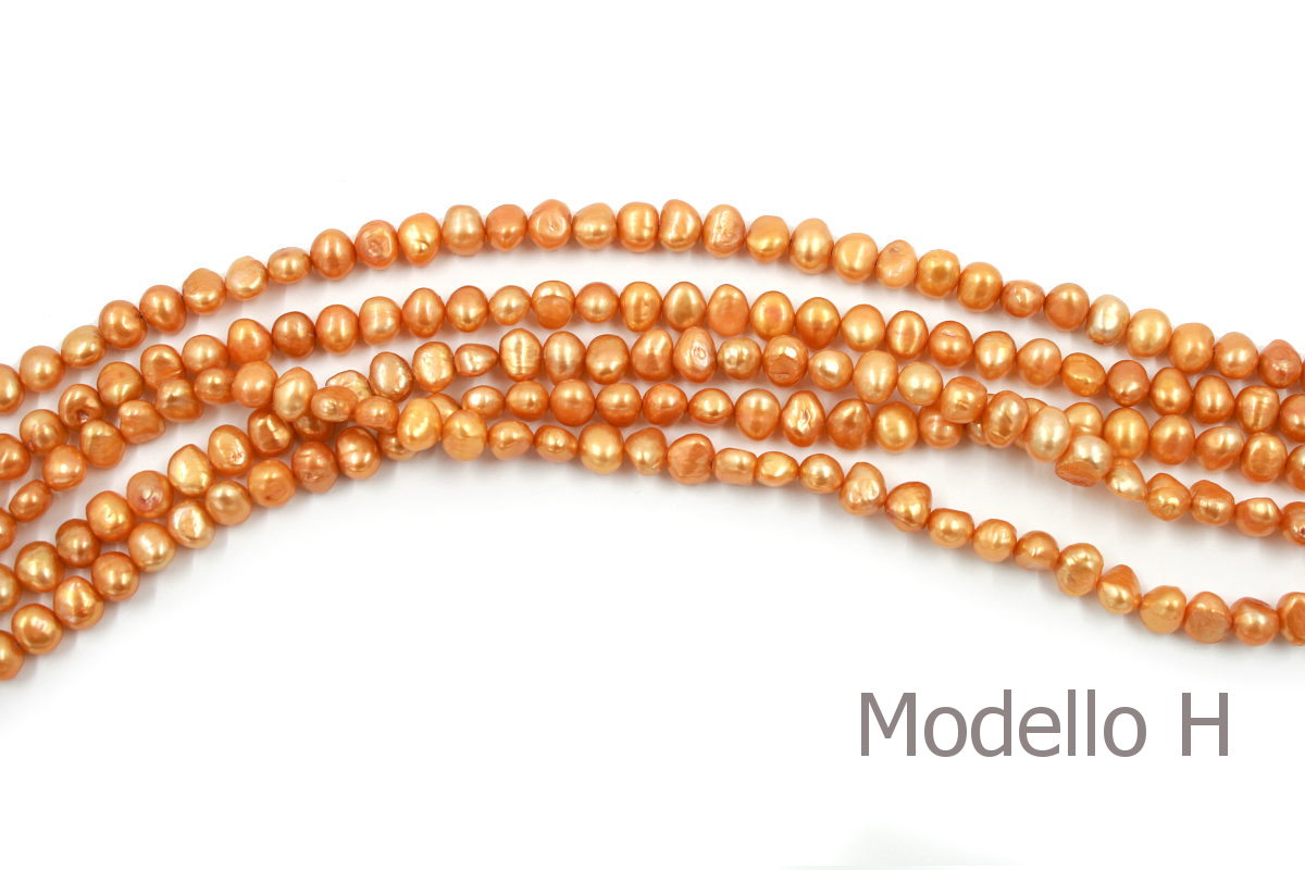 Fresh Water Pearls strands baroque shape ~8-9mm – Various Color - Image 4