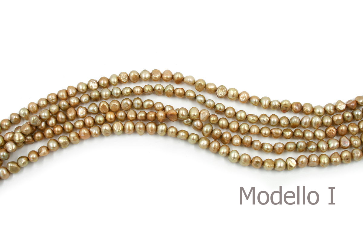 Fresh Water Pearls strands baroque shape ~8-9mm – Various Color - Image 5