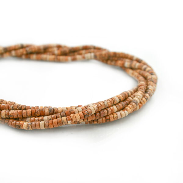 Paesina strands washer shape size 4x2mm