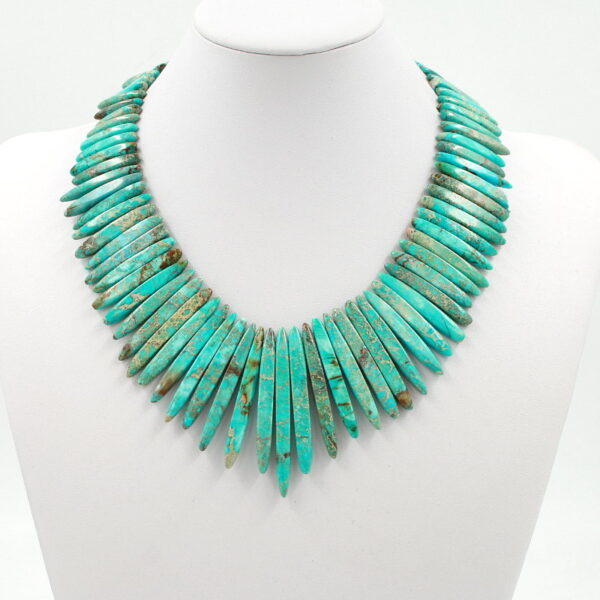 Blue Imperial Jasper fili chips da 20mm a 60mm