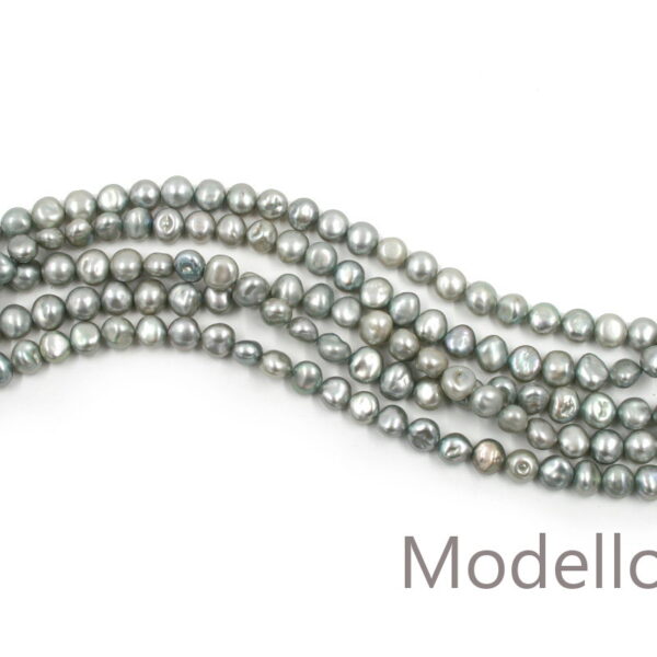Fresh Water Pearls strands keshi shape size ~ 8mm – Grey