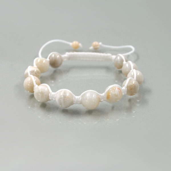 Feldspar choke bracelet stone size 10mm