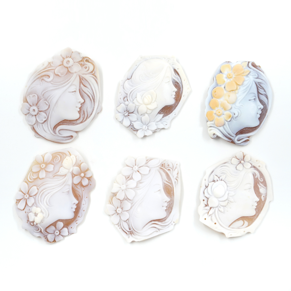 Cameos Sardonic handmade engraved size 50-60mm - Image 3