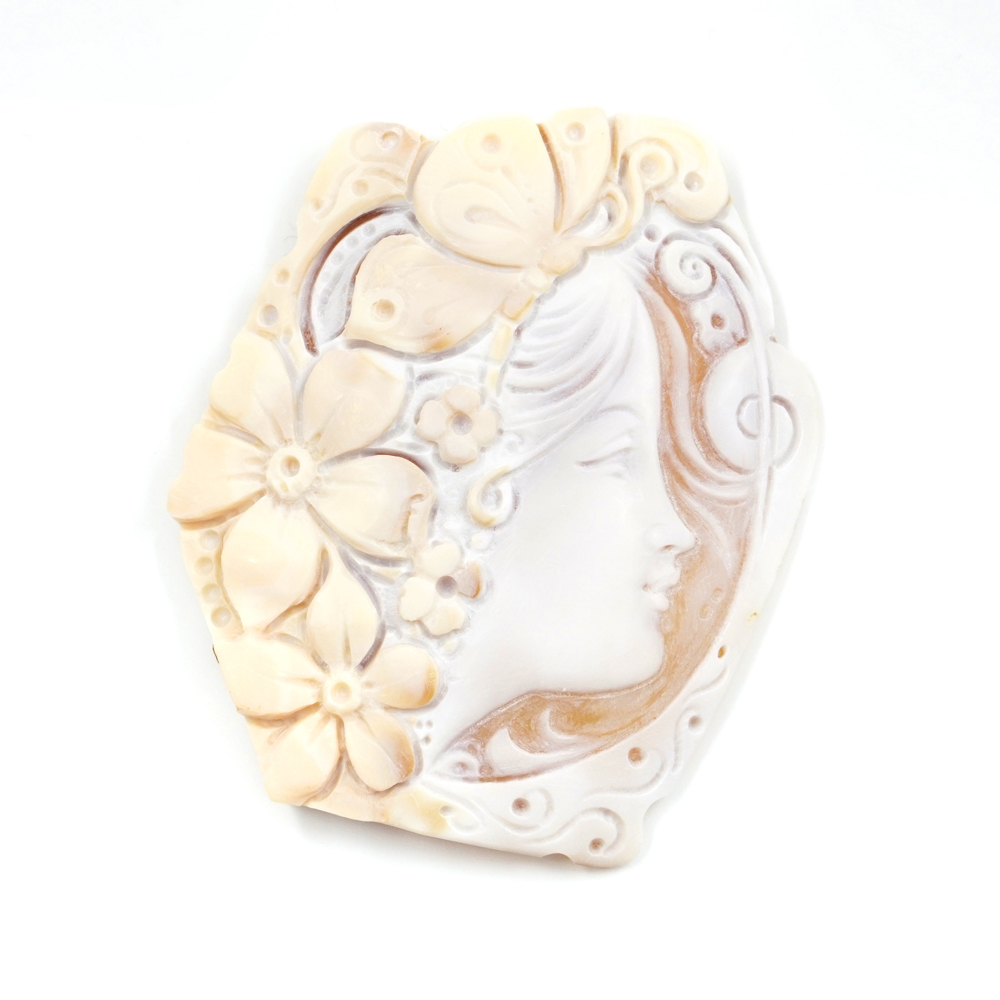 Cameos Sardonic handmade engraved size 70-75mm