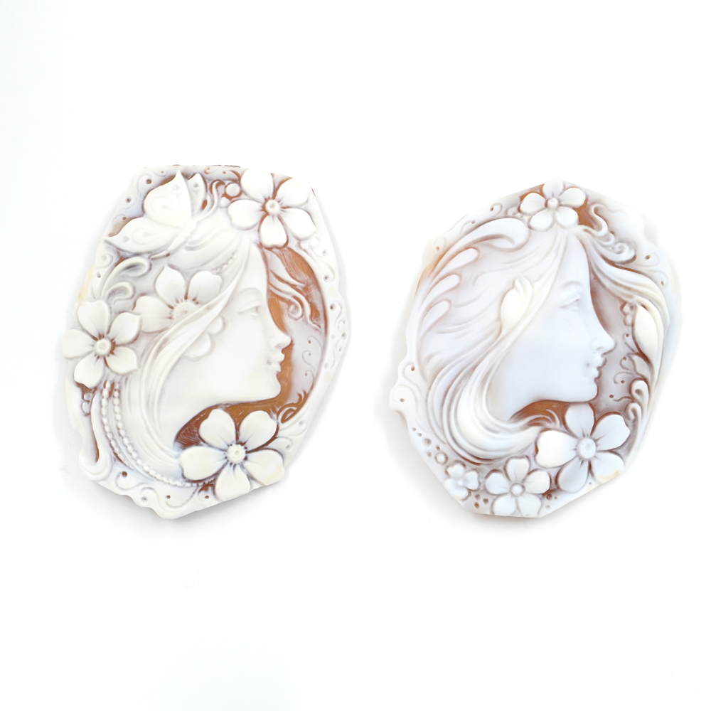 Cameos Sardonic handmade engraved size 70-75mm - Image 3