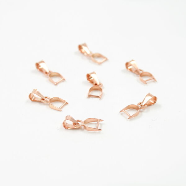 Sterling Silver bridle size 5mm – Rose Color