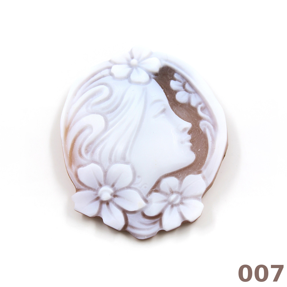 Cameos Sardonic handmade engraved size 35-40mm - Image 3
