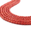 Mediterranean Coral strands drum 6mm