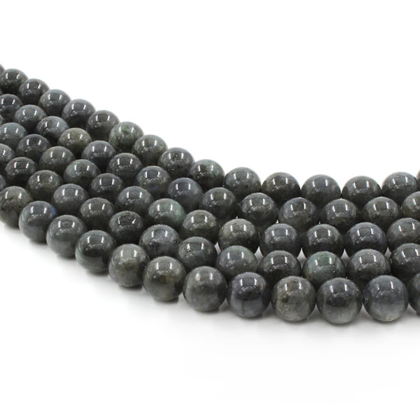 Labradorite strands round beads 8mm to 10mm