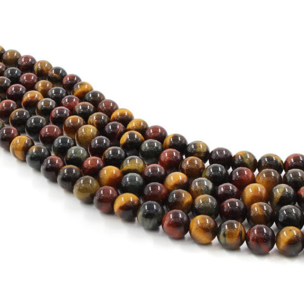 Occhio di Tigre Multicolore fili tondi 6mm a 8mm