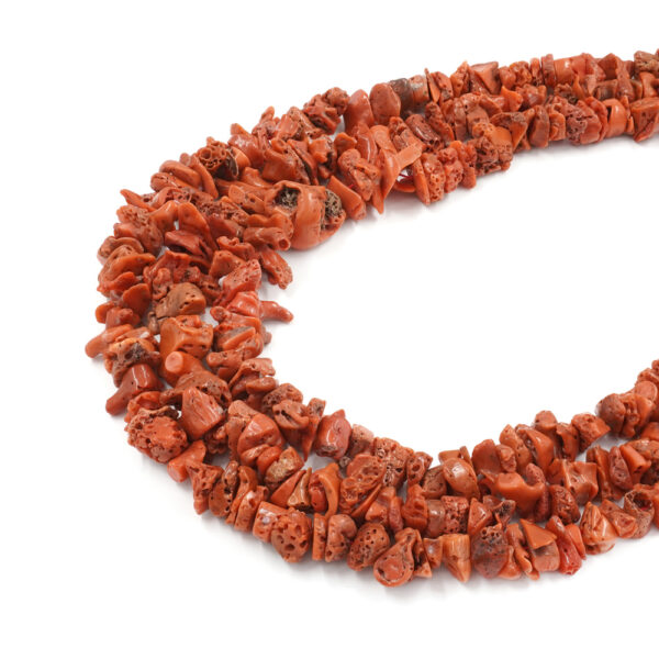 Mediterranean Coral strands chips