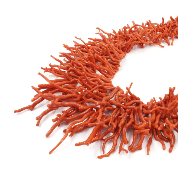 Mediterranean Coral strands branch shape ~180,00-200,00gr