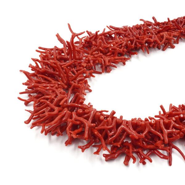 Mediterranean Coral strands branch shape ~95,00gr