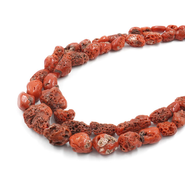Mediterranean Coral strands tumbles shape