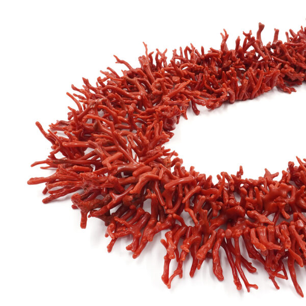 Mediterranean Coral strands branch shape ~165,00gr