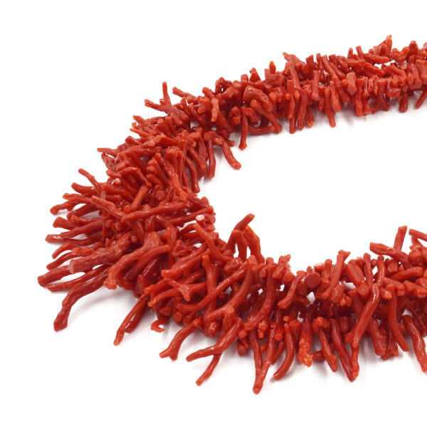 Mediterranean Coral strands brach shape ~45,00-55,00gr