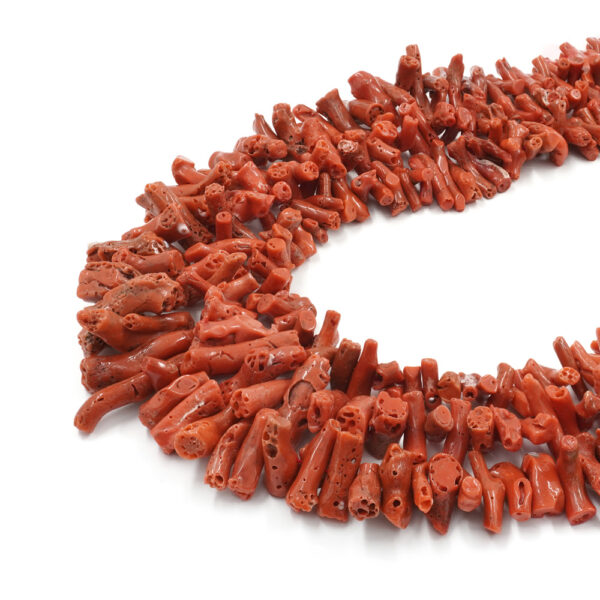 Mediterranean coral strands gradation cupoloni shape