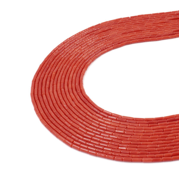 Mediterranean coral strands cylindrical shape – Various Sizes