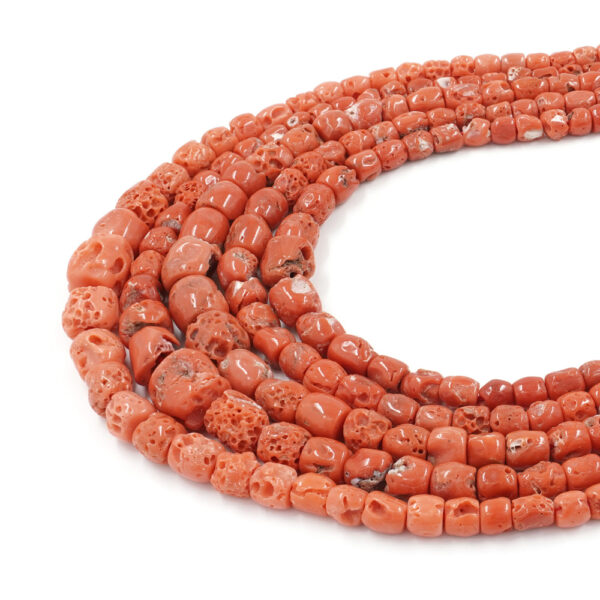 Mediterranean coral strands gradation drum shape