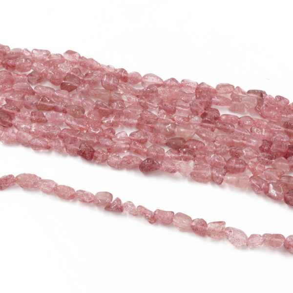 Strawberry Quartz stone shape size ~7X5mm