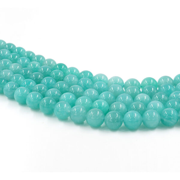 Amazonite strands round beads 6mm to 10mm – AAA-Quality