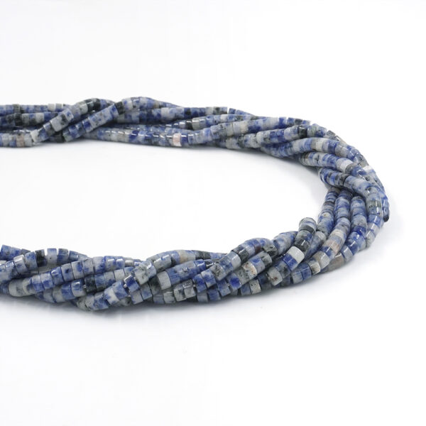 Sodalite strand washer shape size 4x2mm