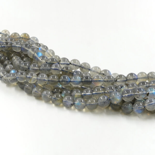 Blue Labradorite strands round beads 6mm to 10mm